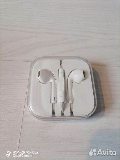 Наушники apple earpods проводные