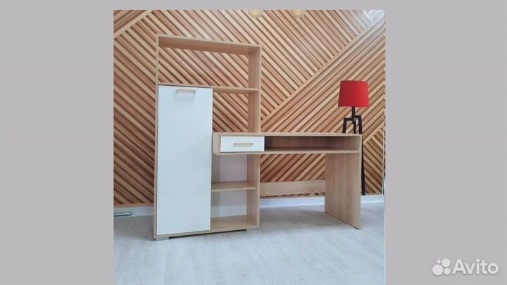 Компьютерный стол Квартет 8 белый