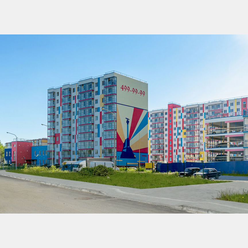 2-к. квартира, 73,5 м², 1/10 эт.