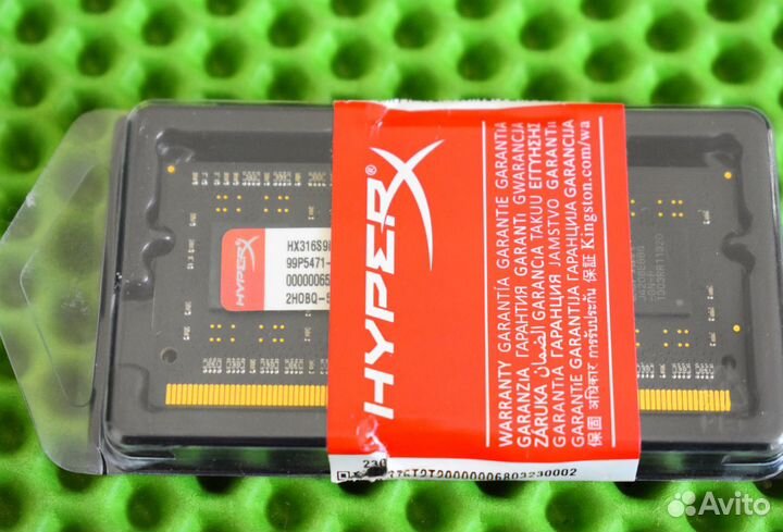 HyperX DDR3 1600 MHz 4 GB