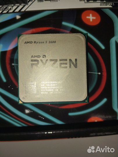 Материнская плата с процессором ryzen 5 2600