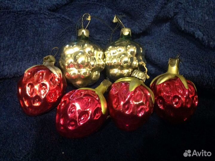 Игрушки ёлочные СССР