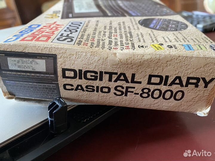 Casio Digital Diary SF-8000 зап книжка из 80-х
