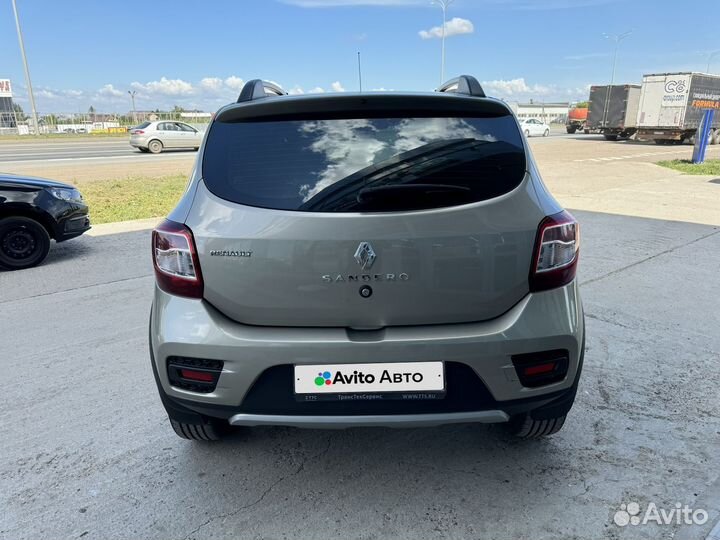 Renault Sandero Stepway 1.6 МТ, 2017, 42 871 км