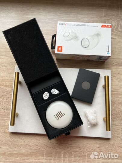 Наушники TWS JBL freex белый