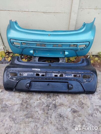 Задний бампер peugeot 107