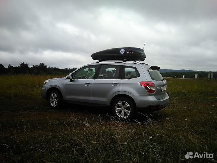 Автобокс на крышу Ветлан 460 л на LADA (ваз) 2121