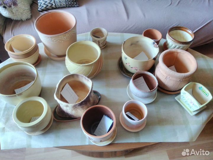 Горшки для цветов в отл. Состояние