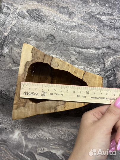 Подсвечник деревянный