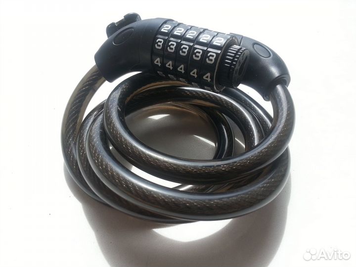 Номерной тросиковый замок