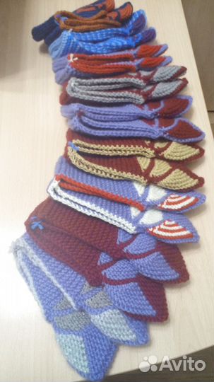 Вязанные следочки