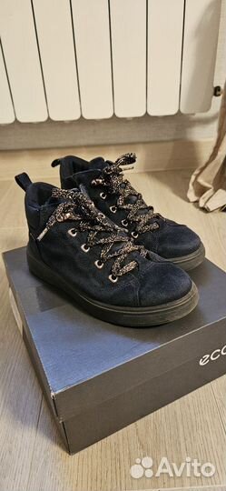 Ботинки осенние ecco gore tex 33
