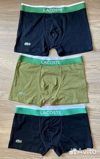 Новые Трусы боксеры плавки lacoste