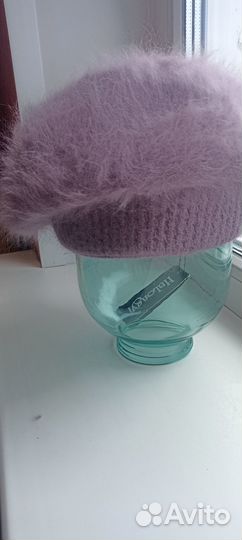 Берет женский ангора