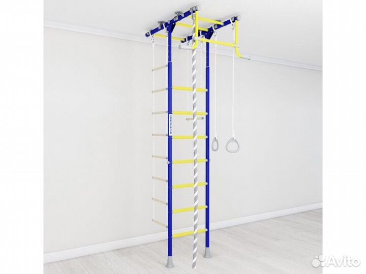 Шведская стенка с турником и брусьями romana R1