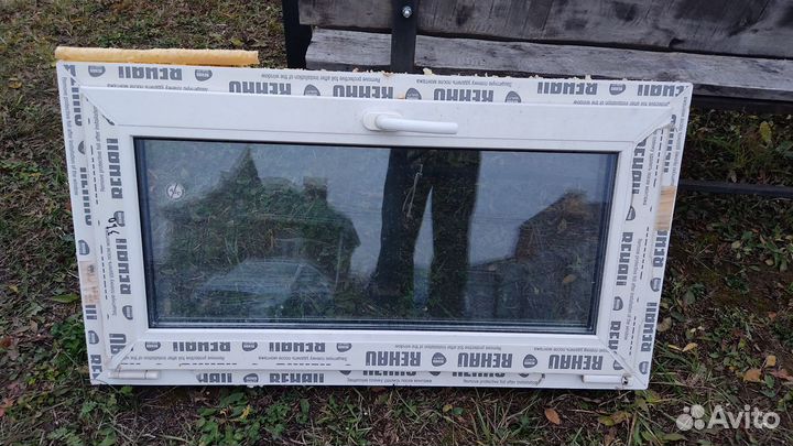 Окно пластиковое 100 на 55