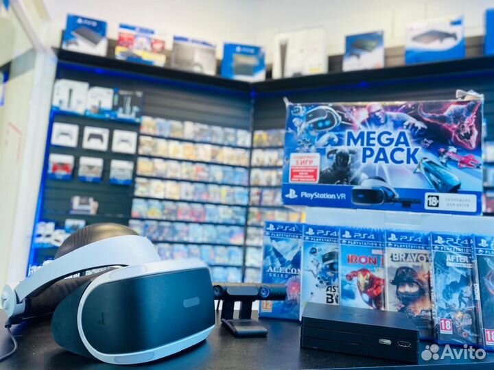 VR шлем PS4 / Vr очки Sony Playstation