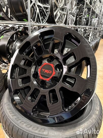 Off road r17 6*139.7 с 15 вылетом со шлифовкой