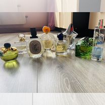 Giorgio armani, Estee Lauder, Mugler, Diptyque