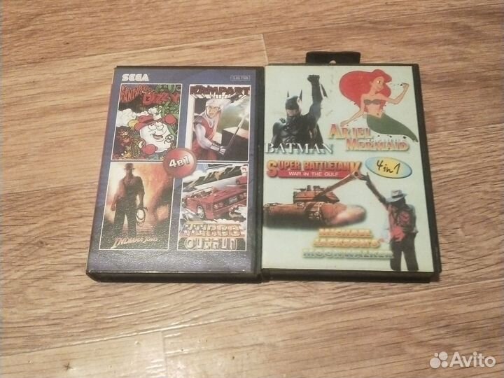 Картриджи для sega mega drive 2