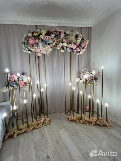 Светильник напольный свечи