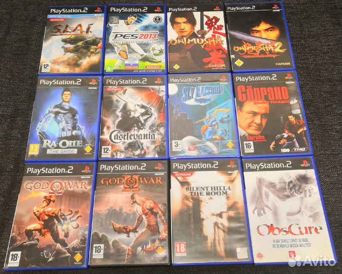 Лицензионные диски, игры ps2