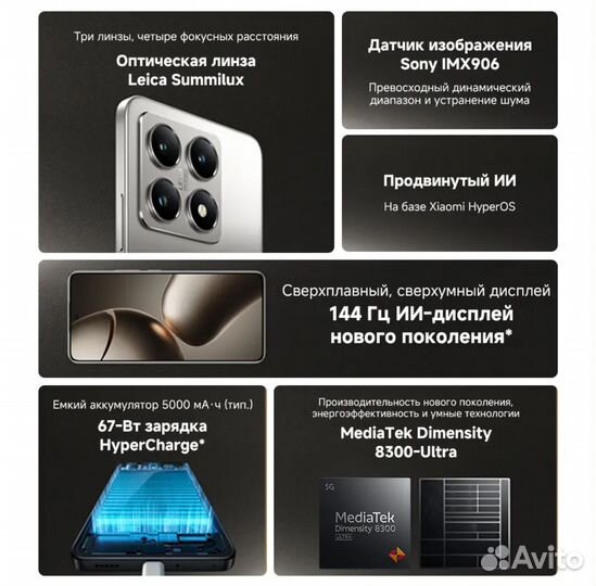 Xiaomi 14T, 12/512 ГБ