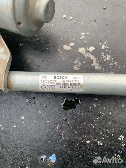 Трапеция дворников renault duster 1