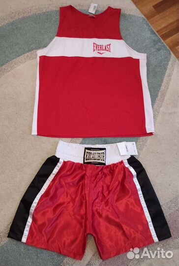 Боксерские шорты и майка