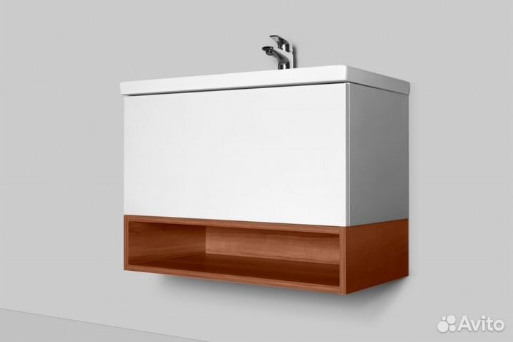 Полка AM.PM m90ohx0750nf Коричневая