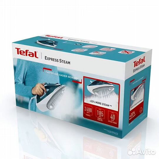 Утюг Tefal Новый с Парогенератором Тефаль 2400 Вт