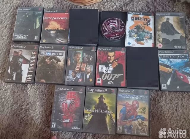 Продаю игровые диски playstation 2, джойстик
