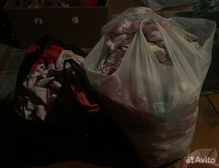 Детские вещи пакетом от 0 до года для девочки