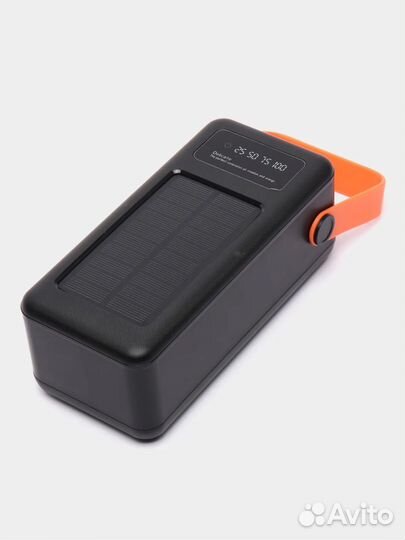 Внешний аккумулятор 100000 mah Солнечная батарея