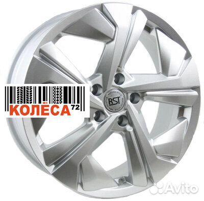 RST R048 7x18 5x115 ET43 Dia70.3 Сильвер