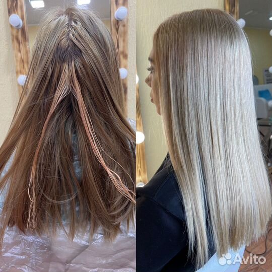 Обучение колористике и реконструкции волос