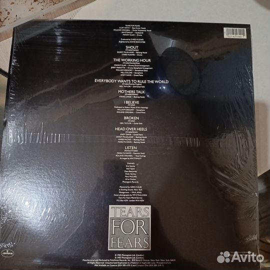 Tears For Fears Songs From The Big Chair