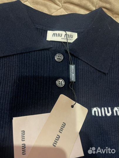 Поло Miu Miu размер 44