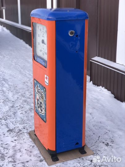 Колонка АЗС винтажная.интерьер,стиль