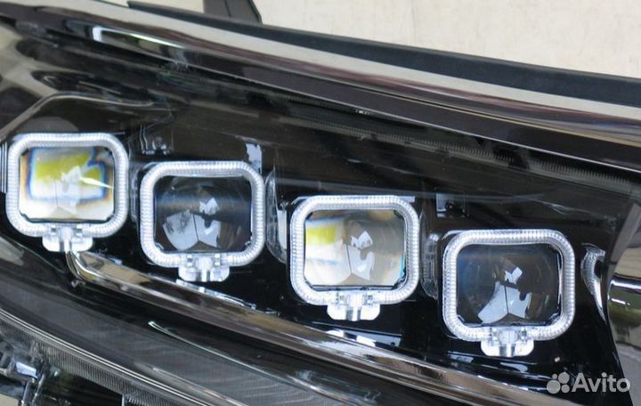 Prado 150 2017+ Передние фары стиль Бугатти G2EV6