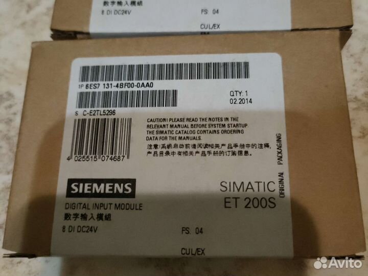 Электронный модуль siemens Simatic ET 200S