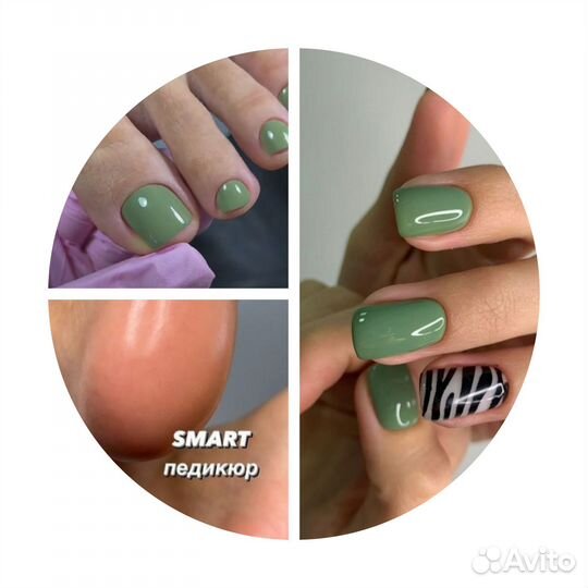 Маникюр. SMART Педикюр, покрытие гель-лак