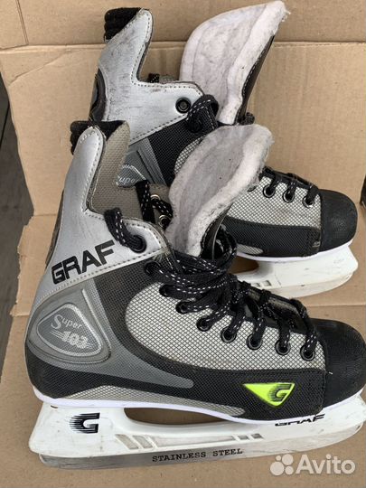 Коньки хоккейные