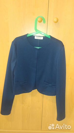 Пиджак и жилет школьный, кофточки для девочки