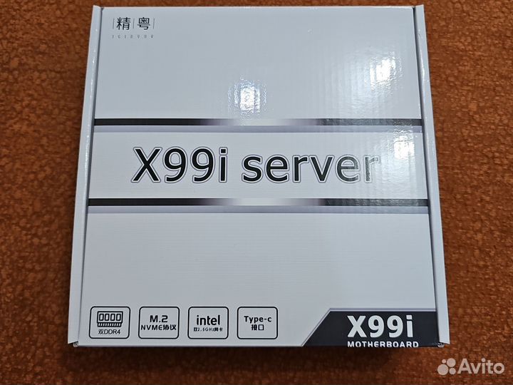 Комплект X99i server ITX + e5-2696v3 + 32gb ddr4