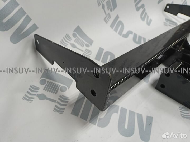 Кронштейн лебедки передний + площадка Шевроле-Нива