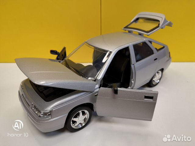 Ваз 2112 в масштабе 1/24 18.5 см Технопарк