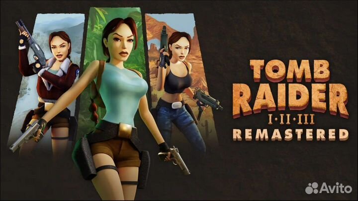 Tomb Raider Remastered 1-3 Lara Croft PS4/PS5 RUS