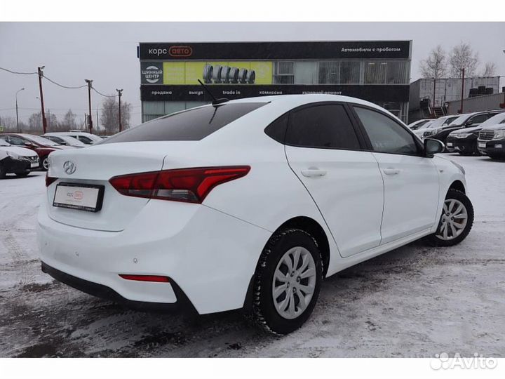 Hyundai Solaris 1.4 AT, 2018, 54 262 км