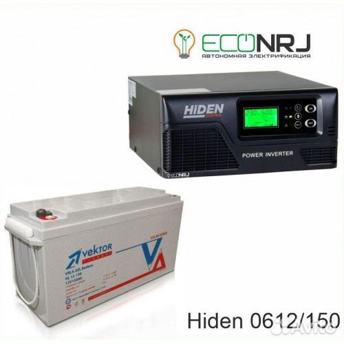 Ибп Hiden Control HPS20-0612 + Vektor GL 12-150